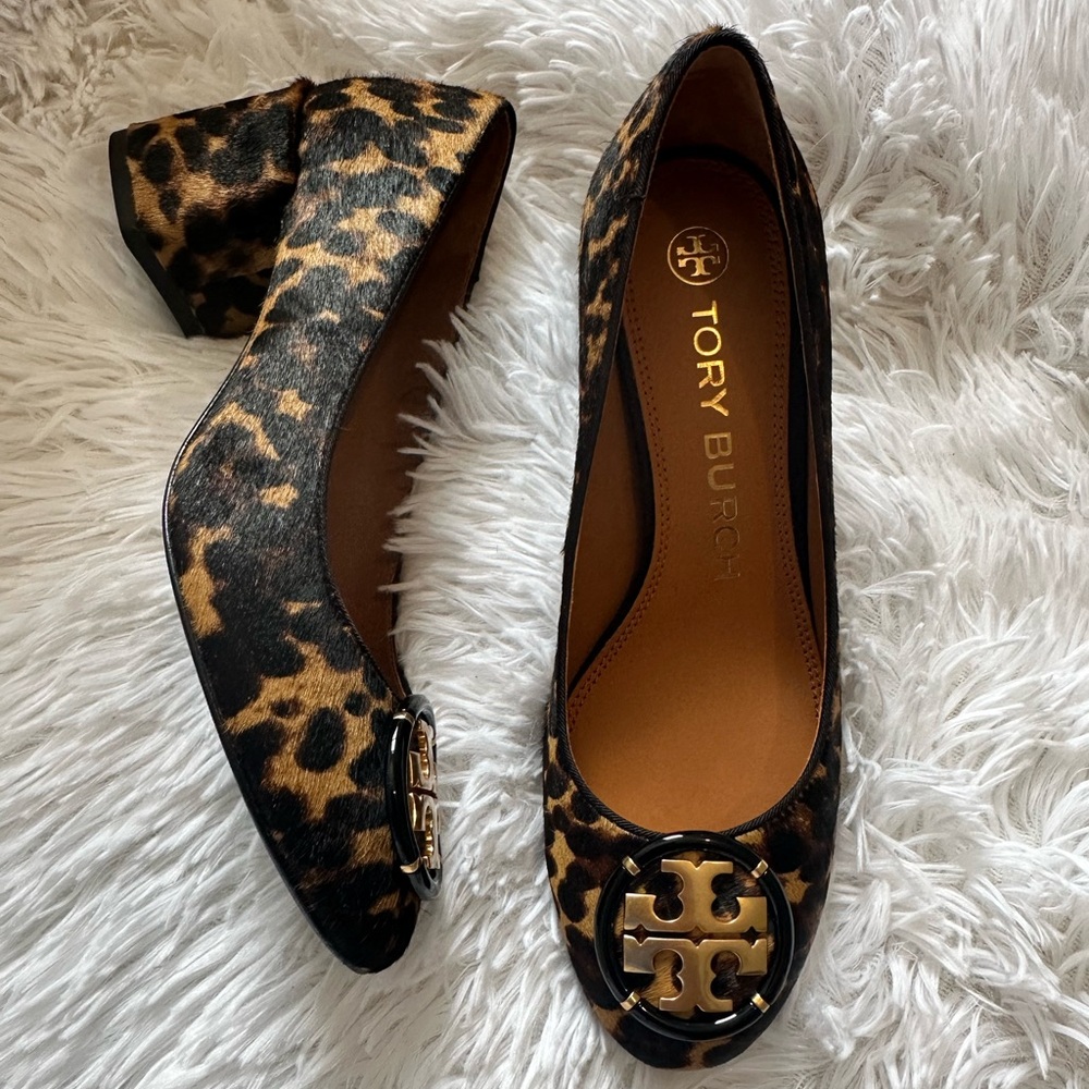 NEW! TORY BURCH LEOPARD PUMPS - Picture 10 of 10
